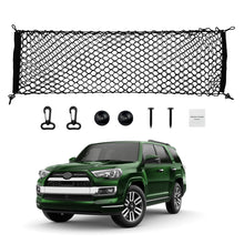 Load image into Gallery viewer, Trunk Cargo Net for 2010-2024 Toyota 4Runner 2 Row Model Only, Trunk Organizer Net Anti-Slip Rear Mesh Cargo Netting for 4 Runner SUV Accessories(Envelope Style)