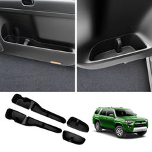 Load image into Gallery viewer, Door Side Cup Holder Inserts for 2010-2024 Toyota 4Runner Soft Front & Rear Side Door Storage Box Car Side Organizer Inserts Pocket for 4 Runner Interior Accessories