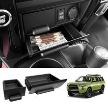 Load image into Gallery viewer, Center Console Storage Drawer for 2014-2024 Toyota 4Runner Drawers Inserts Cubby Box Organizer Tray for 4 Runner Interior Accessories