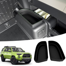 Load image into Gallery viewer, Trunk Organizer for 2010-2024 Toyota 4Runner 5-Seater Storage Box, Rear Trunk Storage Bin Cargo Tray for 10-24 4 Runner Interior Accessories(2Pcs Upper Side/Not for Limited)