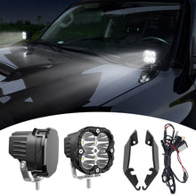 Load image into Gallery viewer, 3.5 Inch Offroad Lights for 2010-2024 Toyota 4Runner 2PCS LED Pod Lights Off Road Driving Lights with Wiring Harness and Mount Bracket for 4 Runner SUV Exterior Accessories(3.5" White Beam)