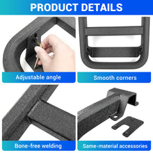 Load image into Gallery viewer, Roof Rack Ladder No Drilling Magnetic Fits for 2010-2024 Toyota 4Runner C-Pillar Rear Window Roof Access Ladder Compatible with 4Runner Accessories Paint-Friendly