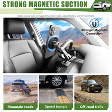Load image into Gallery viewer, Metal Magnetic Phone Mount Holder for 2010-2024 Toyota 4Runner Strong Magnet Dash Cell Phone Cradles Adjustable Phone Stand Accessories for MagSafe All Smartphone