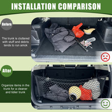 Load image into Gallery viewer, Trunk Cargo Net for 2010-2024 Toyota 4Runner 2 Row Model Only, Trunk Organizer Net Anti-Slip Rear Mesh Cargo Netting for 4 Runner SUV Accessories(Envelope Style)