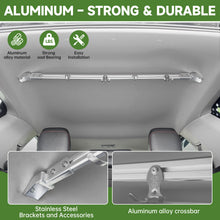 Load image into Gallery viewer, Clothes Hanger Bar for 2010-2024 Toyota 4Runner Trunk Organizer Car Clothing Rack, No Drilling Metal Travel Cloth Hanging Rod for 10-24 4Runner cargo Storage Accessories