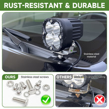 Load image into Gallery viewer, 3.5 Inch Offroad Lights for 2010-2024 Toyota 4Runner 2PCS LED Pod Lights Off Road Driving Lights with Wiring Harness and Mount Bracket for 4 Runner SUV Exterior Accessories(3.5" White Beam)