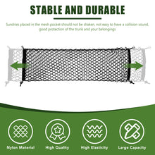Load image into Gallery viewer, Trunk Cargo Net for 2010-2024 Toyota 4Runner 2 Row Model Only, Trunk Organizer Net Anti-Slip Rear Mesh Cargo Netting for 4 Runner SUV Accessories(Envelope Style)