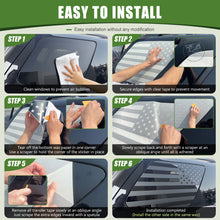 Load image into Gallery viewer, Rear Window Decals for 2010-2024 Toyota 4Runner US Flag Sticker