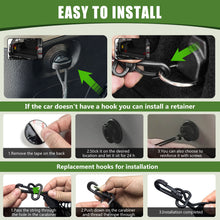 Load image into Gallery viewer, Trunk Cargo Net for 2010-2024 Toyota 4Runner 2 Row Model Only, Trunk Organizer Net Anti-Slip Rear Mesh Cargo Netting for 4 Runner SUV Accessories(Envelope Style)