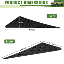 Load image into Gallery viewer, Front Fog Light Decals for 2014-2024 Toyota 4Runner Accessories Front Bumper Grill Trim Covers Stickers for 4 Runner Exterior Accessories Black 2PCS