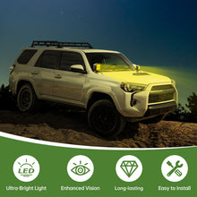 Load image into Gallery viewer, 5 Inch Offroad Lights for 2010-2024 Toyota 4Runner 2PCS LED Pod Lights Off Road Driving Lights with Wiring Harness and Mount Bracket for 4 Runner SUV Exterior Accessories(5" Amber Beam)