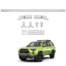 Load image into Gallery viewer, Clothes Hanger Bar for 2010-2024 Toyota 4Runner Trunk Organizer Car Clothing Rack, No Drilling Metal Travel Cloth Hanging Rod for 10-24 4Runner cargo Storage Accessories
