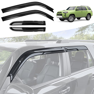 Window Visors Rain Guards for 2010-2022 Toyota 4Runner