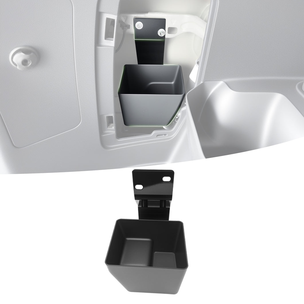 Trunk Organizer for 2010-2024 Toyota 4Runner 5-Seater Storage Box, Rear Trunk Storage Bin Cargo Tray for 10-24 4 Runner Interior Accessories(Hidden Left Side/Not for Limited&TRD PRO)