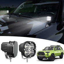 Load image into Gallery viewer, 3.5 Inch Offroad Lights for 2010-2024 Toyota 4Runner 2PCS LED Pod Lights Off Road Driving Lights with Wiring Harness and Mount Bracket for 4 Runner SUV Exterior Accessories(3.5&quot; White Beam)

