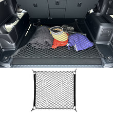 Load image into Gallery viewer, Trunk Cargo Net for 2010-2024 Toyota 4Runner 2 Row Model Only, Trunk Organizer Luggage Net Anti-Slip Rear Mesh Cargo Netting for 4 Runner SUV Accessories (Floor Style)
