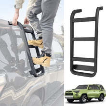 Load image into Gallery viewer, Roof Rack Ladder No Drilling Magnetic Fits for 2010-2024 Toyota 4Runner C-Pillar Rear Window Roof Access Ladder Compatible with 4Runner Accessories Paint-Friendly

