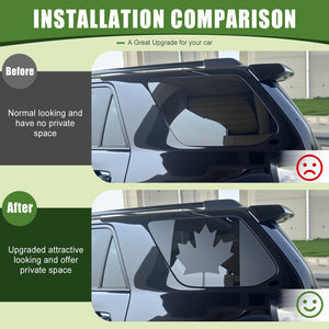 Rear Window Decals for 2010-2024 Toyota 4Runner CA Flag Sticker