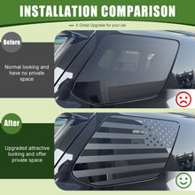 Load image into Gallery viewer, Rear Window Decals for 2010-2024 Toyota 4Runner US Flag Sticker
