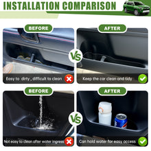 Load image into Gallery viewer, Door Side Cup Holder Inserts for 2010-2024 Toyota 4Runner Soft Front &amp; Rear Side Door Storage Box Car Side Organizer Inserts Pocket for 4 Runner Interior Accessories
