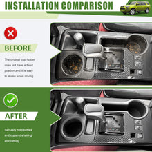 Load image into Gallery viewer, Upgrade Cup Holder Inserts for 2014-2024 Toyota 4Runner Center Console Cupholder Coaster Liner Replaces Mat
