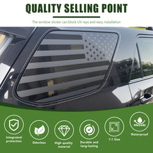 Load image into Gallery viewer, Rear Window Decals for 2010-2024 Toyota 4Runner US Flag Sticker
