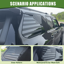 Load image into Gallery viewer, Rear Window Decals for 2010-2024 Toyota 4Runner US Flag Sticker
