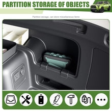 Load image into Gallery viewer, Trunk Organizer for 2010-2024 Toyota 4Runner 5-Seater Storage Box Accessories Rear Storage Bin Cargo Tray for 10-24 4 Runner Trunk Without Speaker(Right Side Hanging/Not for Limited&amp;TRD PRO)
