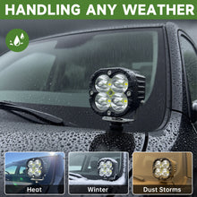 Load image into Gallery viewer, 3.5 Inch Offroad Lights for 2010-2024 Toyota 4Runner 2PCS LED Pod Lights Off Road Driving Lights with Wiring Harness and Mount Bracket for 4 Runner SUV Exterior Accessories(3.5&quot; White Beam)
