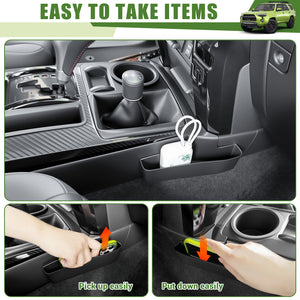 Center Console Organizer for 2010-2024 Toyota 4Runner Gear Shift Side Tray Storage Box for 4 Runner Interior Accessories