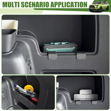 Load image into Gallery viewer, Trunk Organizer for 2010-2024 Toyota 4Runner 5-Seater Storage Box Accessories Rear Storage Bin Cargo Tray for 10-24 4 Runner Trunk Without Speaker(Right Side Hanging/Not for Limited&amp;TRD PRO)
