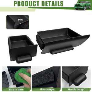 Center Console Storage Drawer for 2014-2024 Toyota 4Runner Drawers Inserts Cubby Box Organizer Tray for 4 Runner Interior Accessories