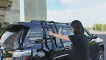 Load and play video in Gallery viewer, 2010-2024 Toyota 4Runner Roof Rack Ladder Access Ladder Compatible with 4Runner Accessories
