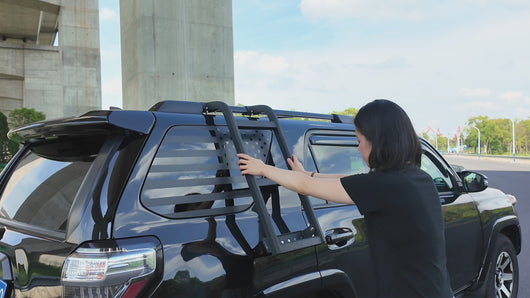 2010-2024 Toyota 4Runner Roof Rack Ladder Access Ladder Compatible with 4Runner Accessories